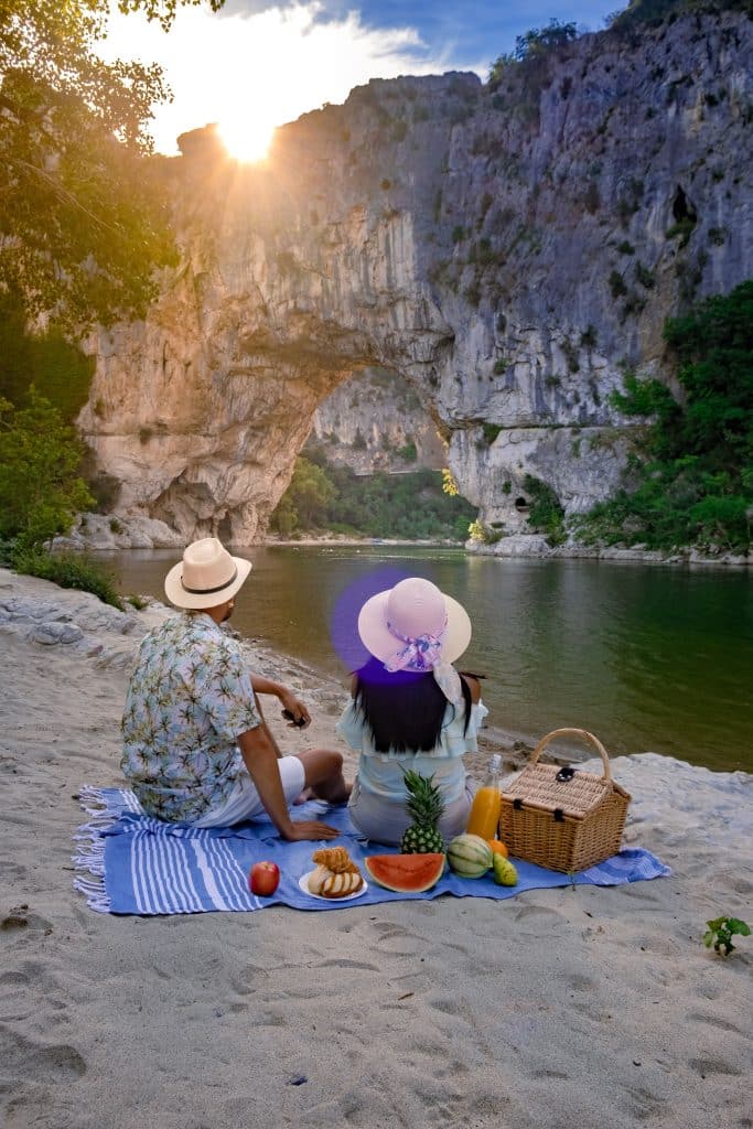 pique nique en ardèche